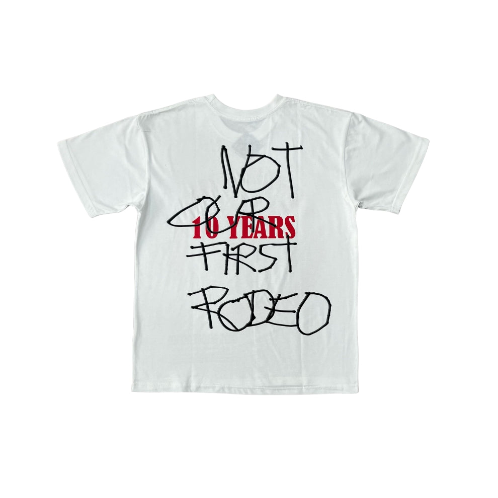Sp5der X Travis Scott Days Before Rodeo T shirt White