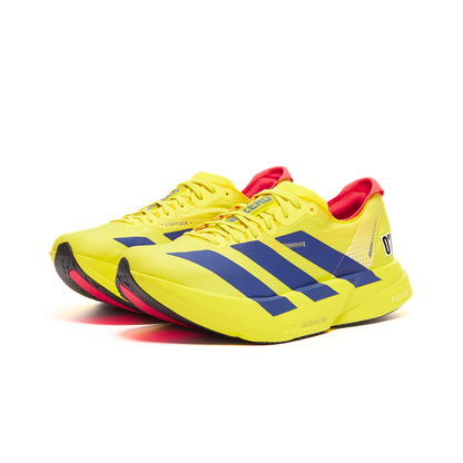 Adidas Adizero Adios Pro 4 Yellow Navy — ADIDAS | Authentic India
