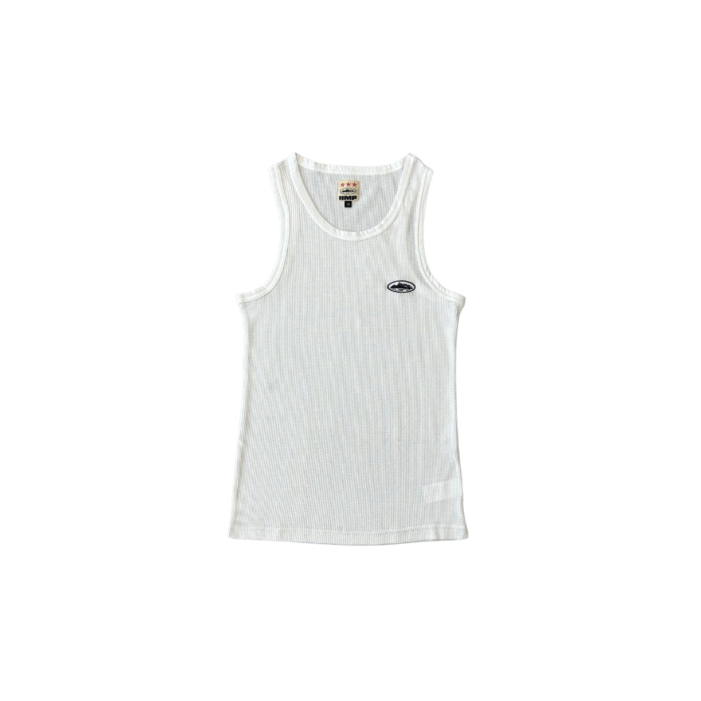 Corteiz HMP Essentials Tank Top White