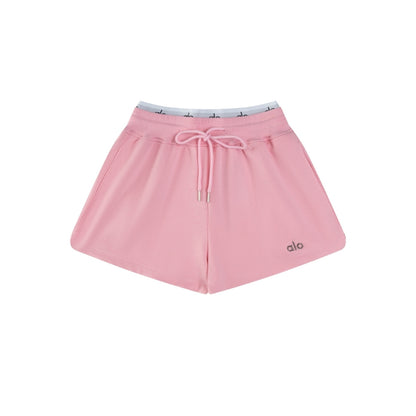 Alo High-Waist Performance Shorts – Pink