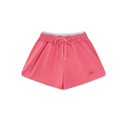 Alo High-Waist Performance Shorts – Red
