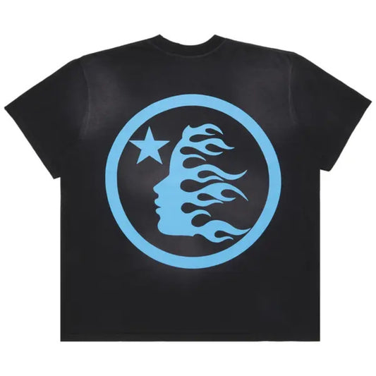 Hellstar Classic T-shirt Black/blue