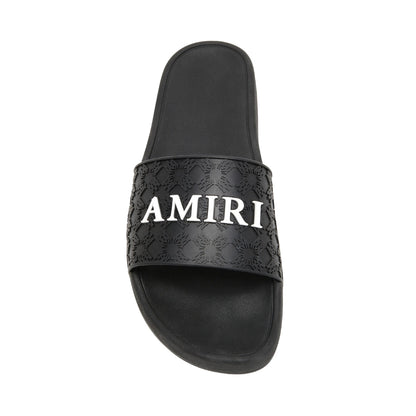 Amiri Men's Slippers Black/White