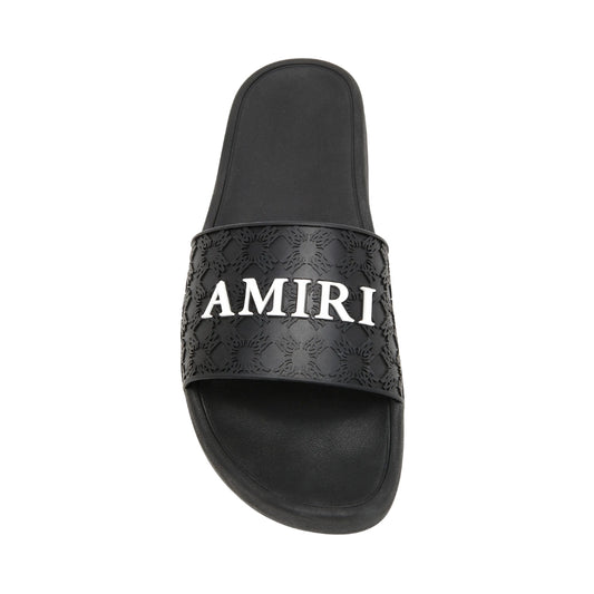 Amiri Men's Slippers Black/White