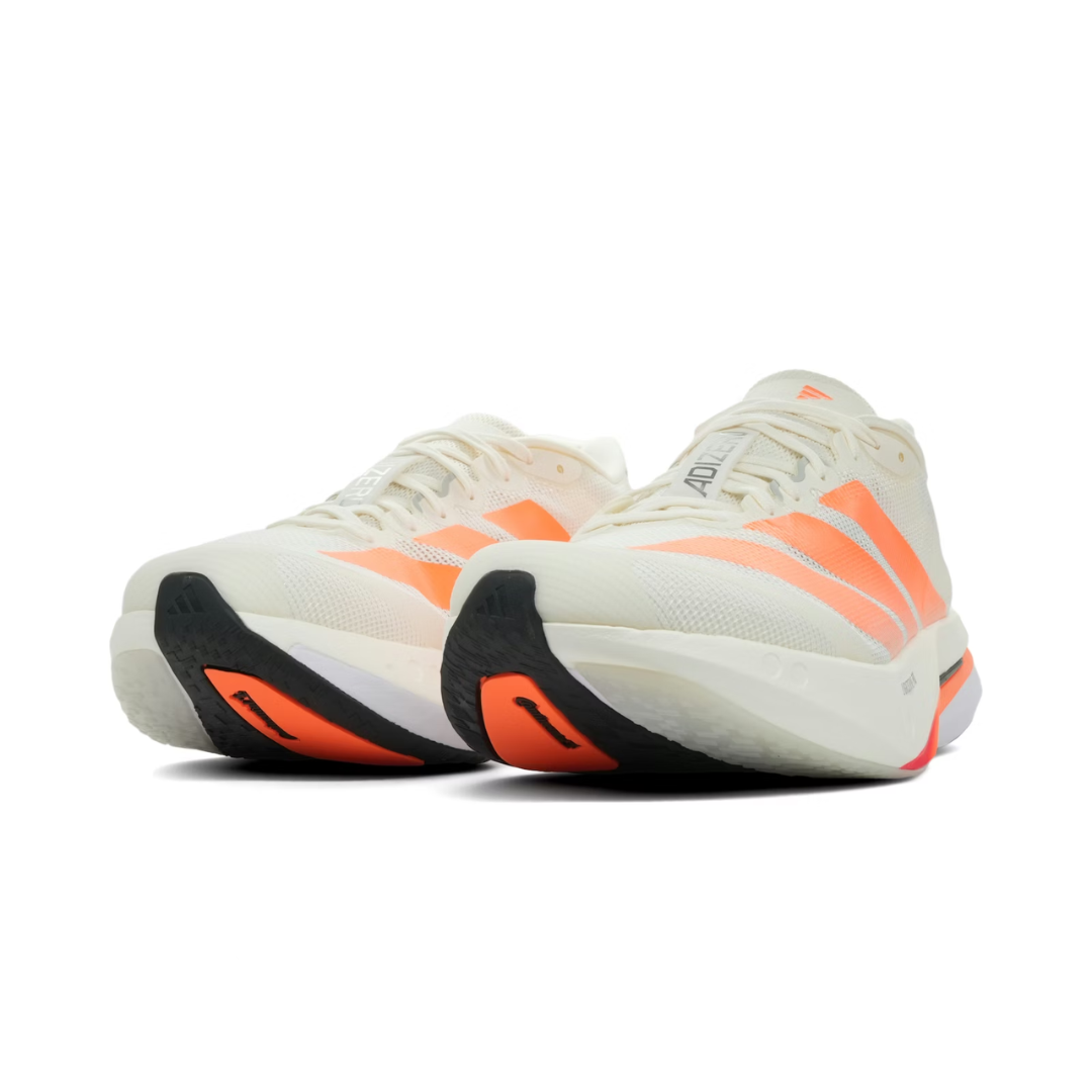 Adidas Adizero Boston 13 Off White Lucid Orange Grey — ADIDAS | Authentic India