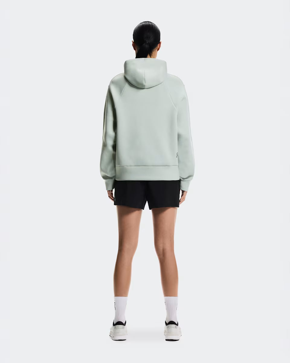 ON Focus Tech Hoodie Mineral — ON CLOTHING | Authentic India