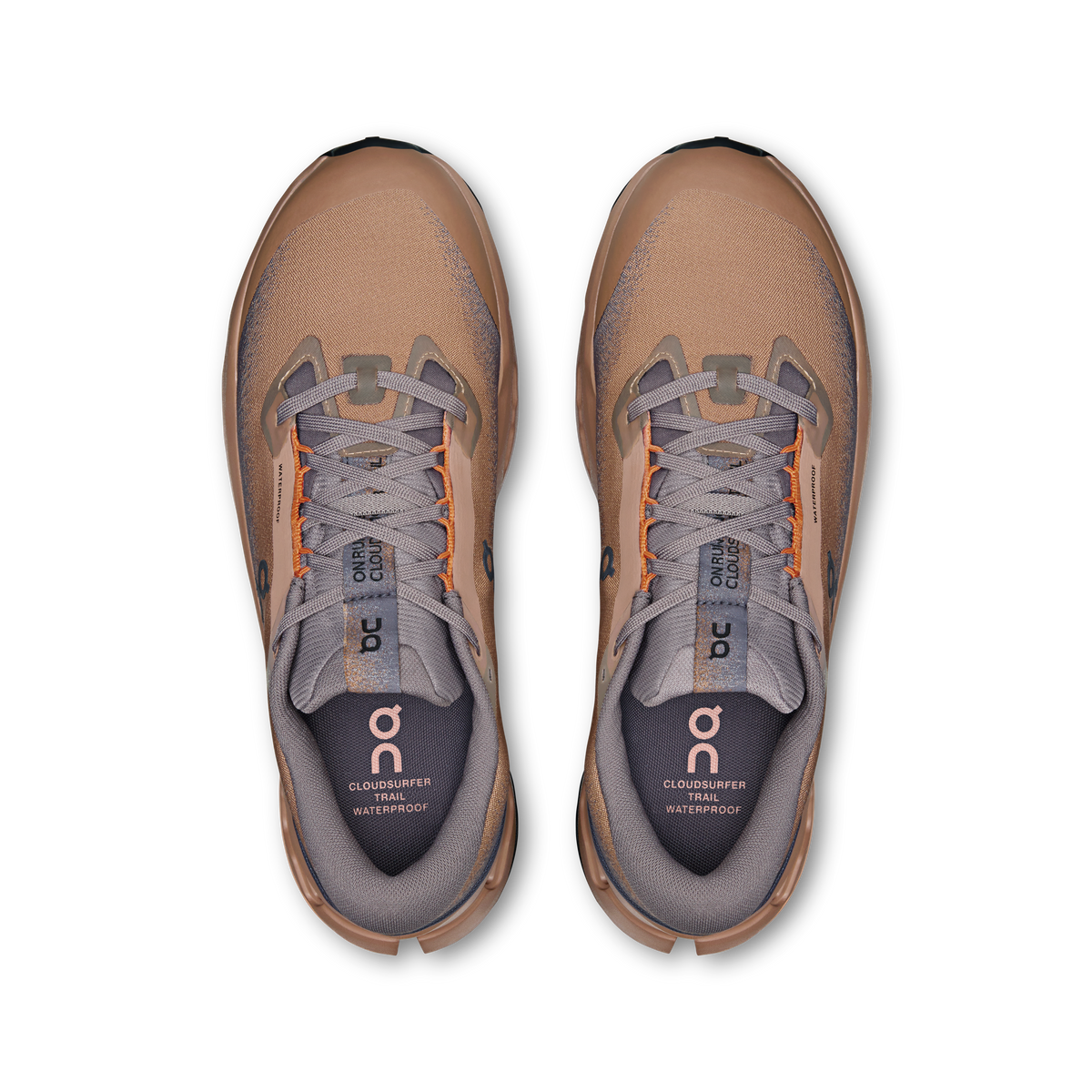 On Running Men's Cloudsurfer Trail 2 Waterproof Portobello | Pebble