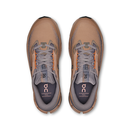 On Running Men's Cloudsurfer Trail 2 Waterproof Portobello | Pebble