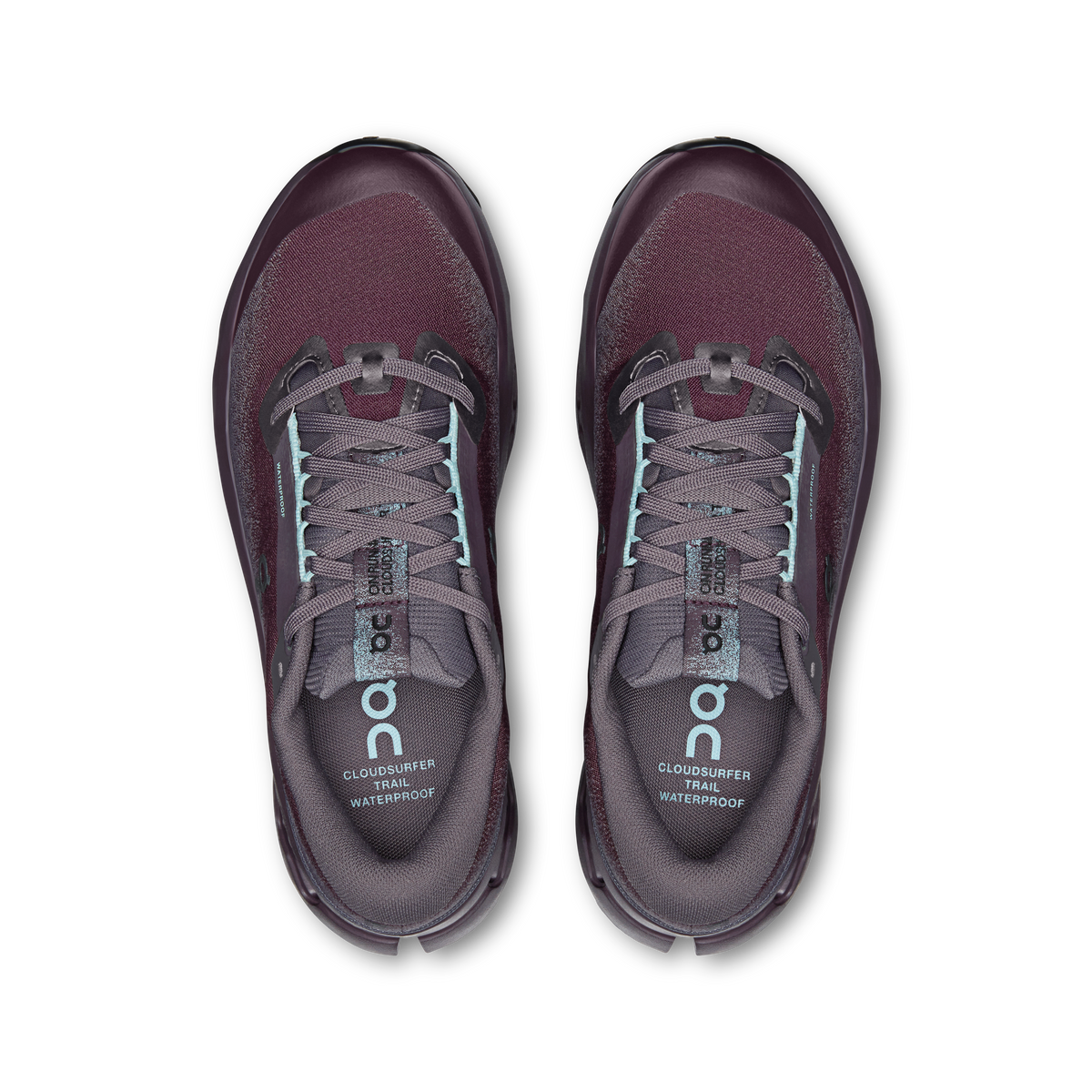 On Running Women's Cloudsurfer Trail 2 Waterproof Urchin | Pebble
