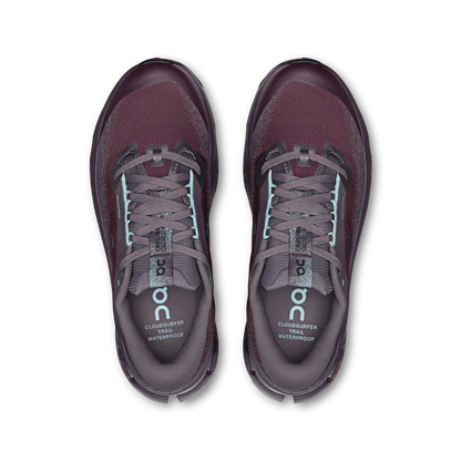 On Running Women's Cloudsurfer Trail 2 Waterproof Urchin | Pebble