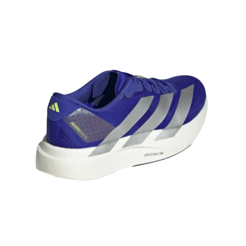 Adidas Adizero Evo SL Lucid Blue Silver — ADIDAS | Authentic India