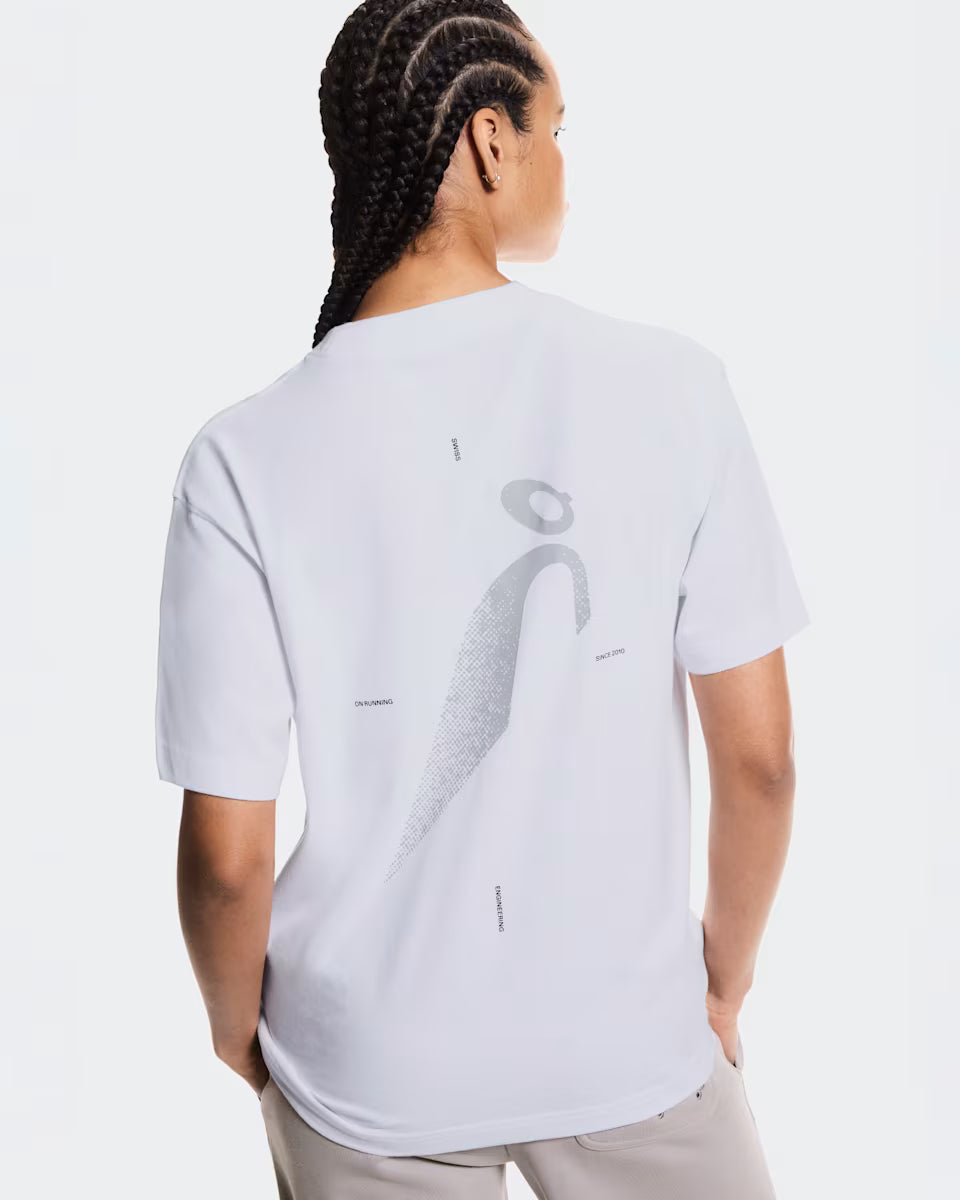 ON Club-T Rhythm White — ON CLOTHING | Authentic India
