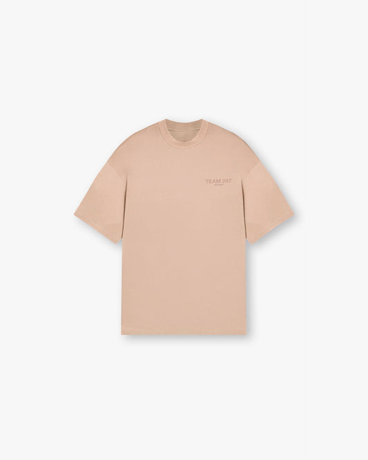Team 247 Oversized T-Shirt - Clay