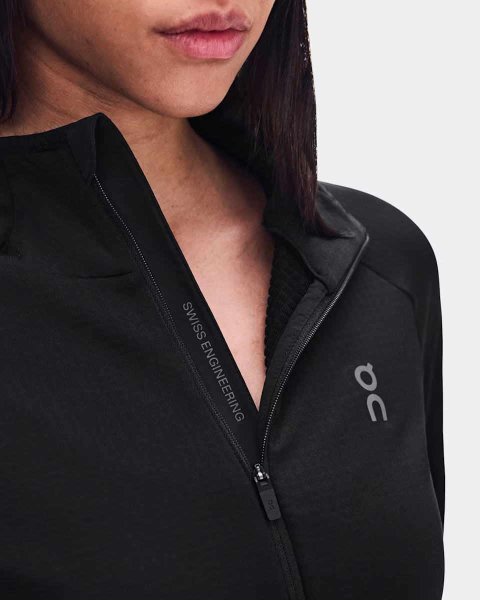 ON Climate Zip Hoodie Black