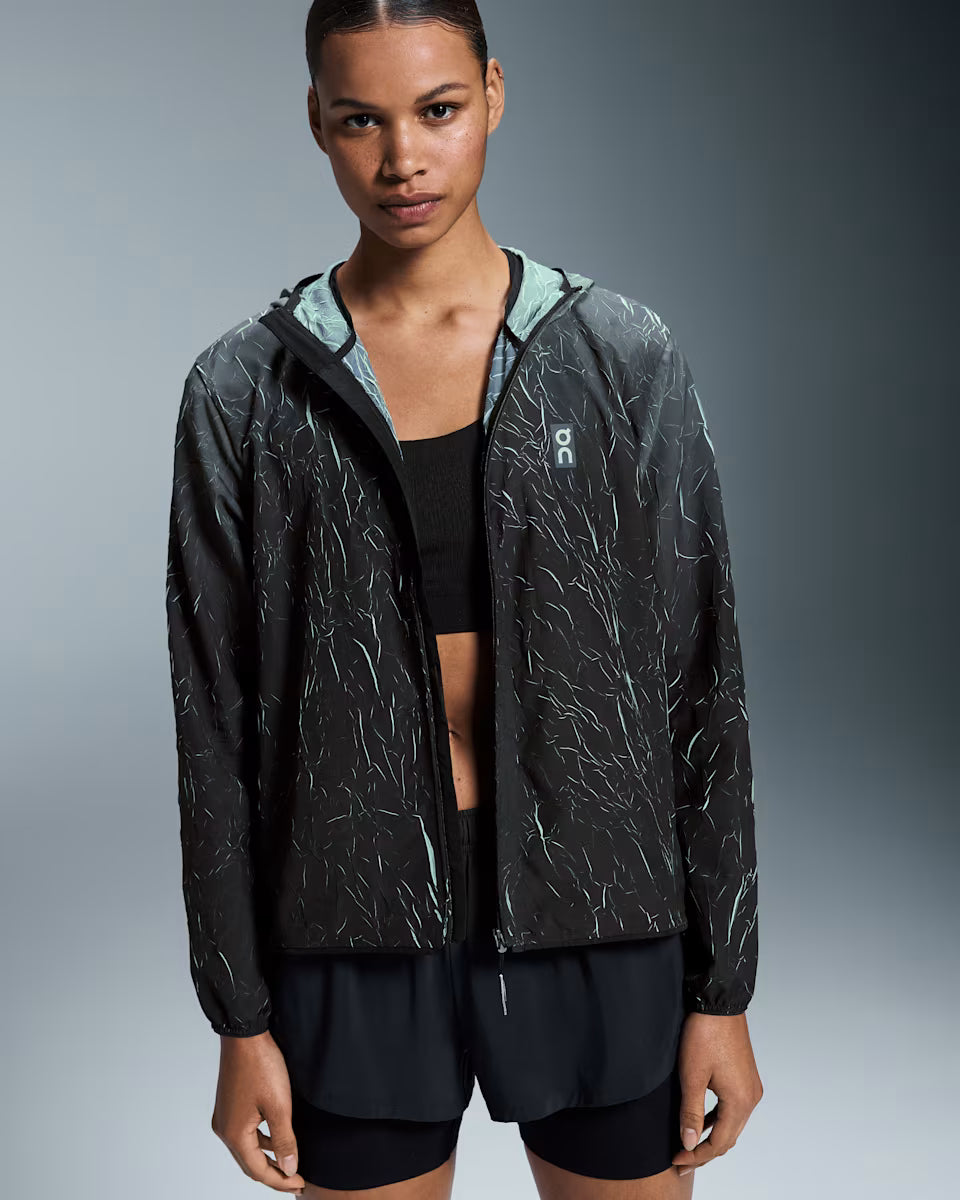 ON Womens Pace Run Jacket Black | Lima — ON CLOTHING | Authentic India