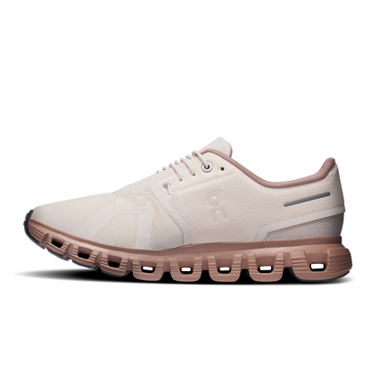 On Running Women's Cloud 6 Oyster | Biscuit