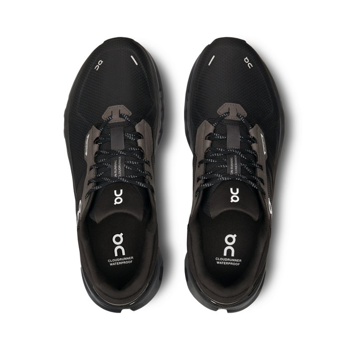 On Running Cloudrunner 2 Waterproof Magnet Black — ON CLOUD | Authentic India
