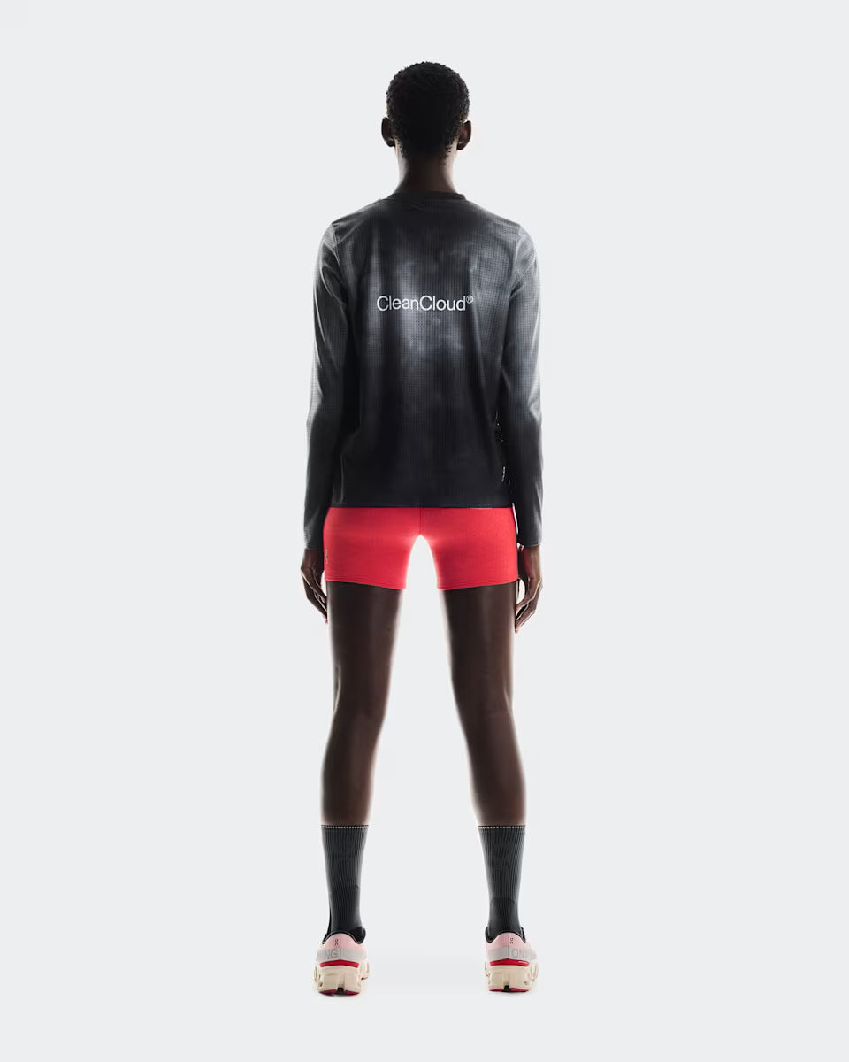 ON Womens Pace Mesh Long-T Black — ON CLOTHING | Authentic India