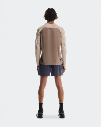 ON Performance Long-T Desert | Cinder — ON CLOTHING | Authentic India