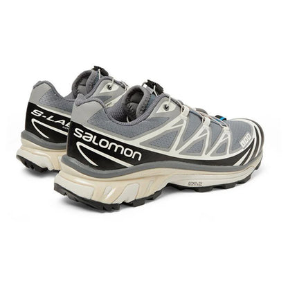 Salomon Men's XT-6 Sneakers with Elastic Band, Grey