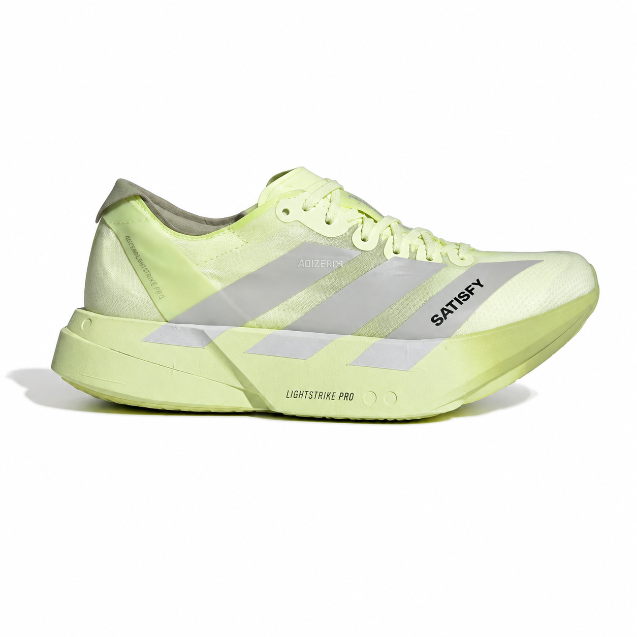 ADIZERO ADIOS PRO 4 SATISFY SHOES 'TENT GREEN'