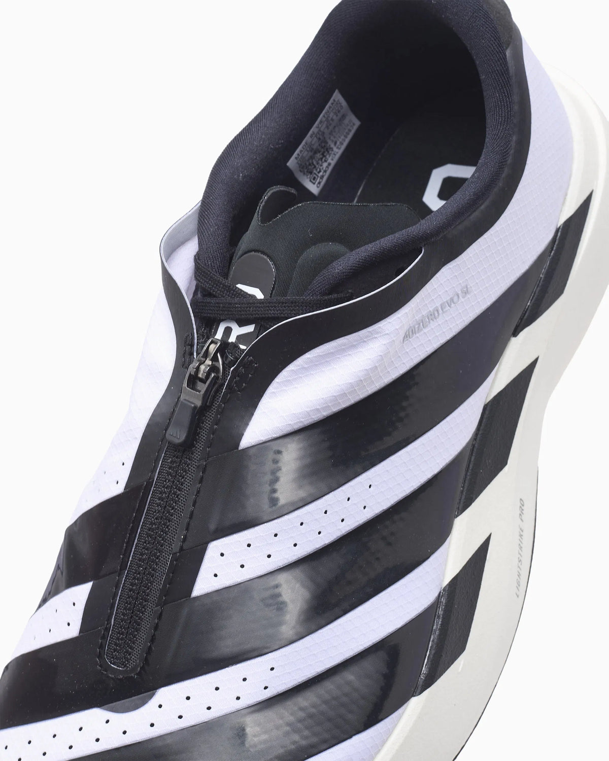 Adidas Adizero Evo SL Zip White Black