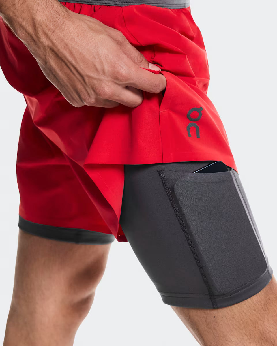 ON 5 Performance 2/1 Shorts Robin | Eclipse — ON CLOTHING | Authentic India