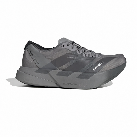 ADIZERO ADIOS PRO 4 SATISFY SHOES 'CORE BLACK'