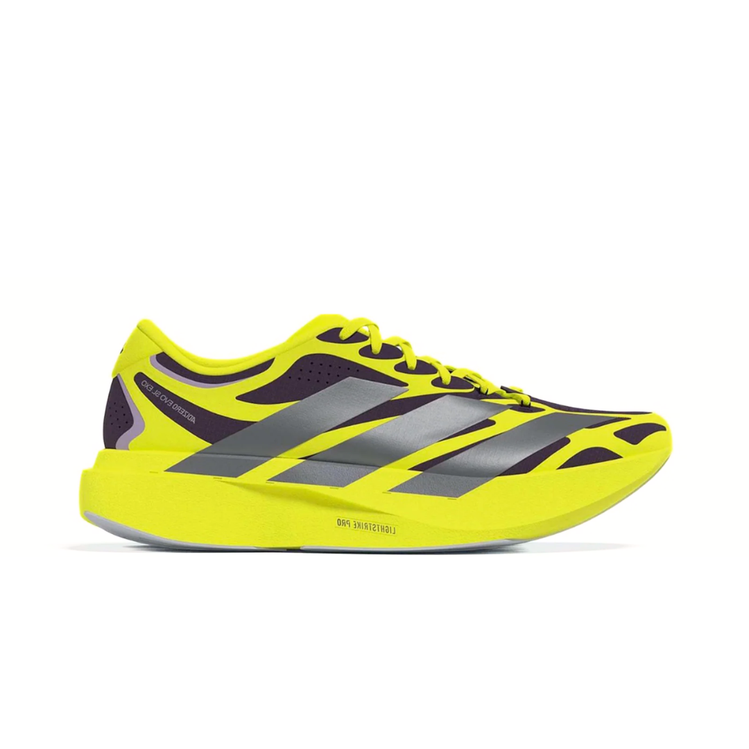 Adidas Adizero Evo SL EXO Yellow Metallic Silver — ADIDAS | Authentic India