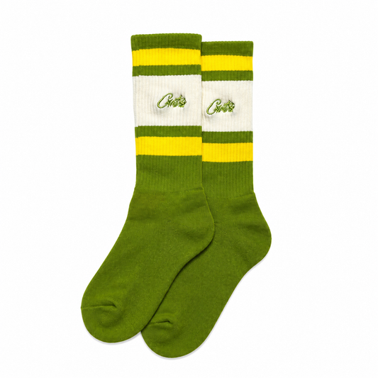 CORTEIZ RETRO SOCKS [GREEN]