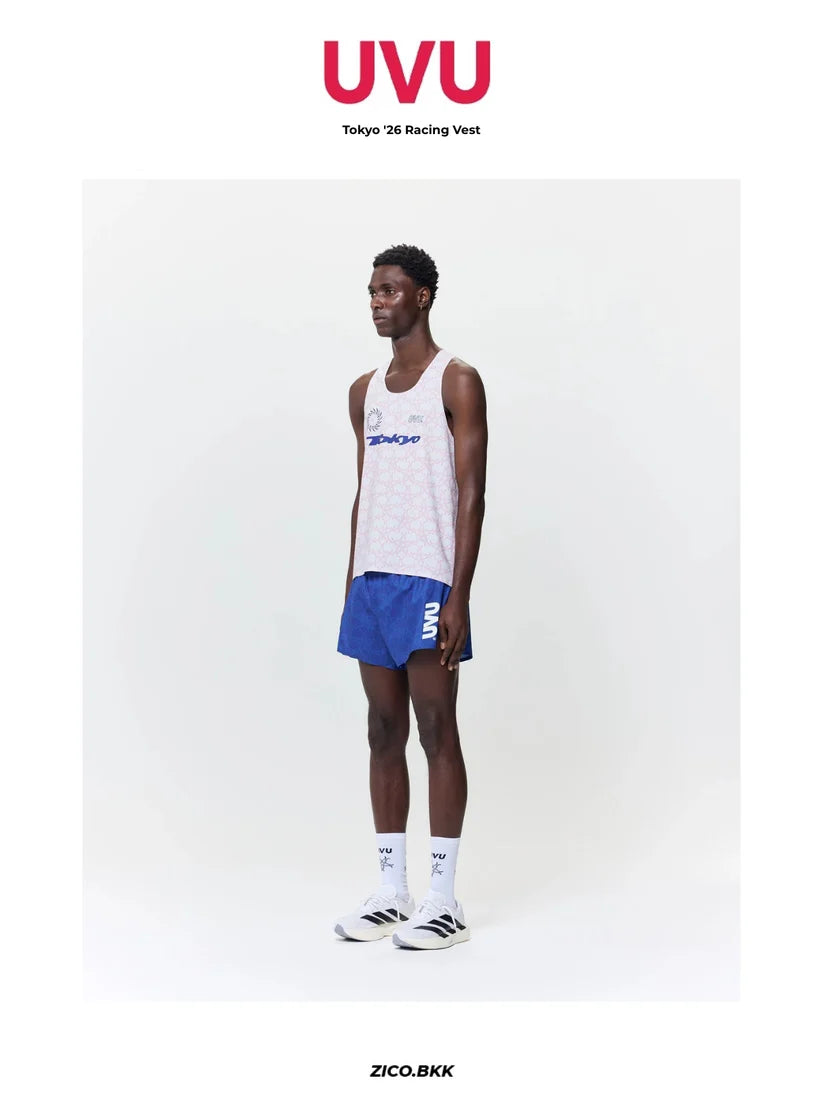 UVU Tokyo '26 Racing Vest : White/Pink