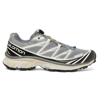 Salomon Men's XT-6 Sneakers with Elastic Band, Grey
