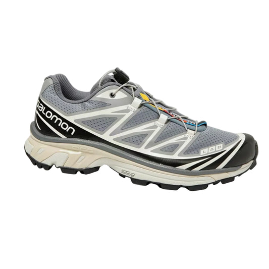 Salomon Men's XT-6 Sneakers with Elastic Band, Grey
