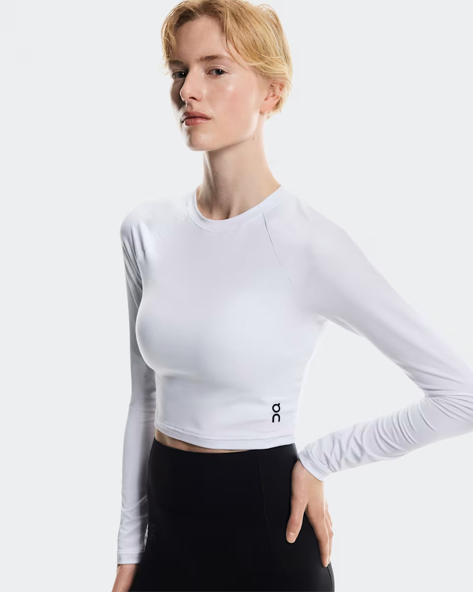 ON Studio Long-T Crop White