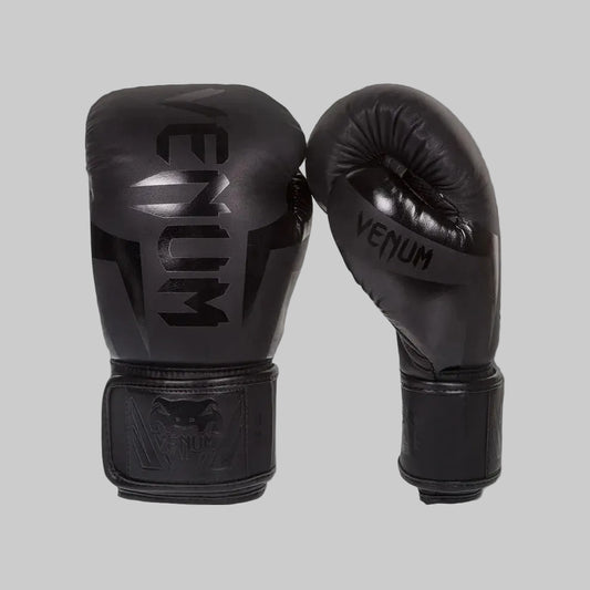 Venum Elite Boxing Gloves-Black — VENUM | Authentic India