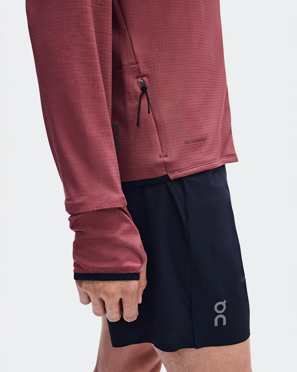 ON Climate Zip Hoodie Barberry