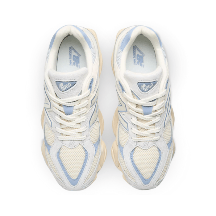 New Balance 9060 Pearl Grey Linen — NEW BALANCE | Authentic India