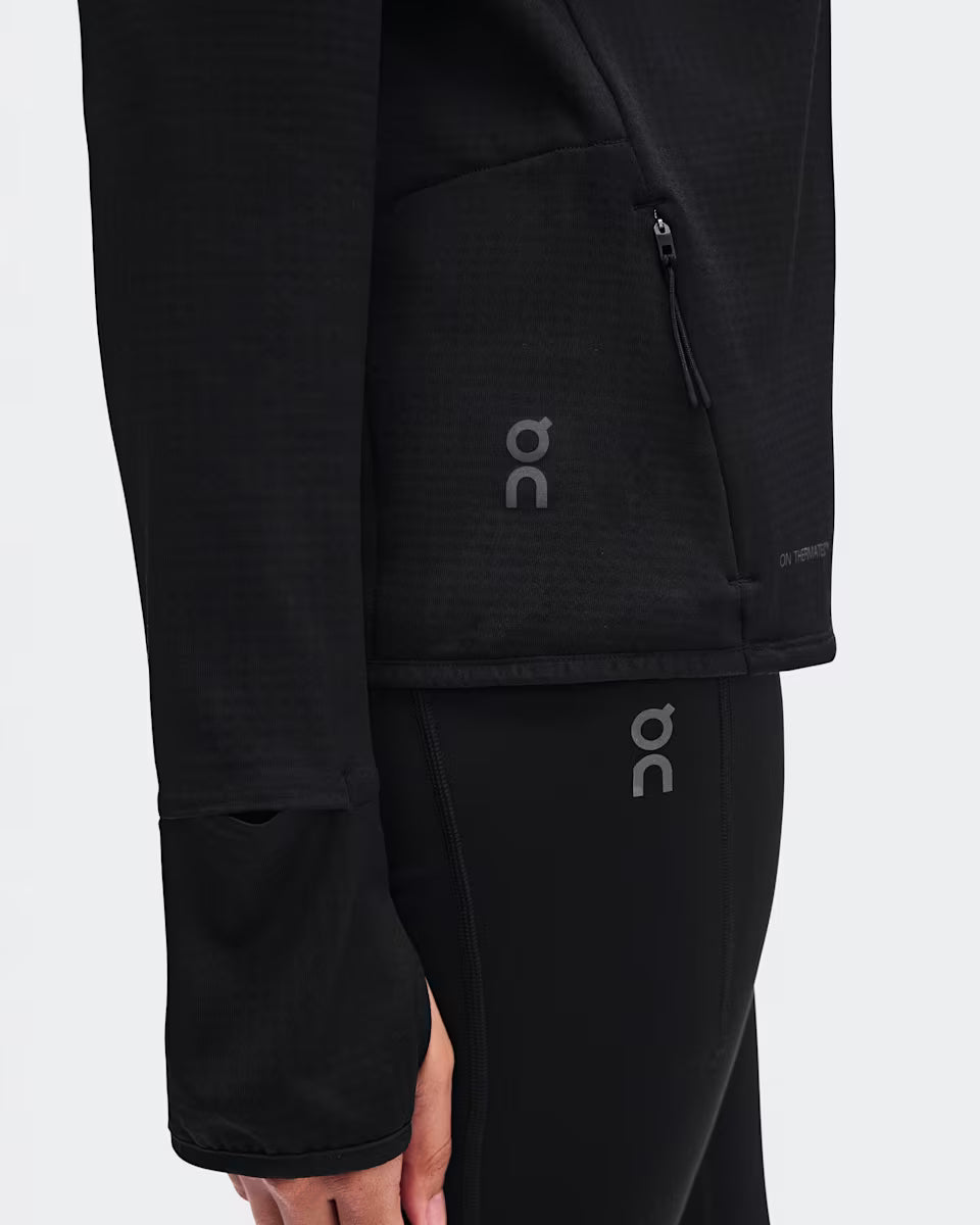 ON Climate Zip Hoodie Black