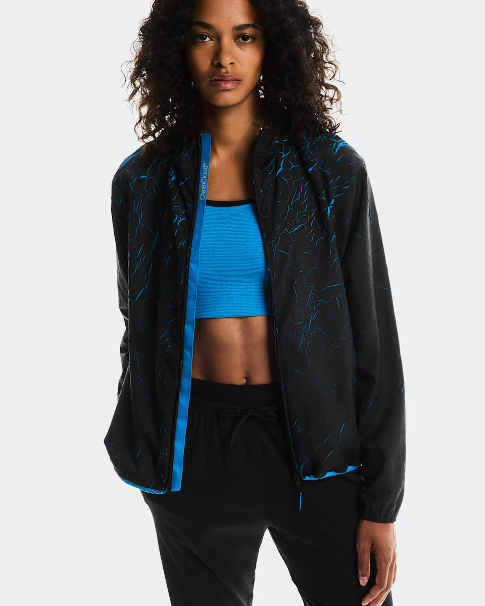 ON Womens Pace Run Jacket Malibu | Black — ON CLOTHING | Authentic India