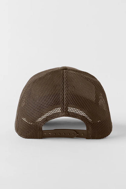 ALO District Trucker Hat Espresso — ALO S | Authentic India