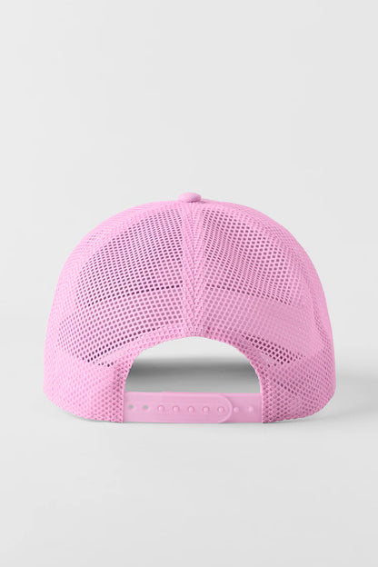 ALO District Trucker Hat-Candy Heart Pink — ALO S | Authentic India