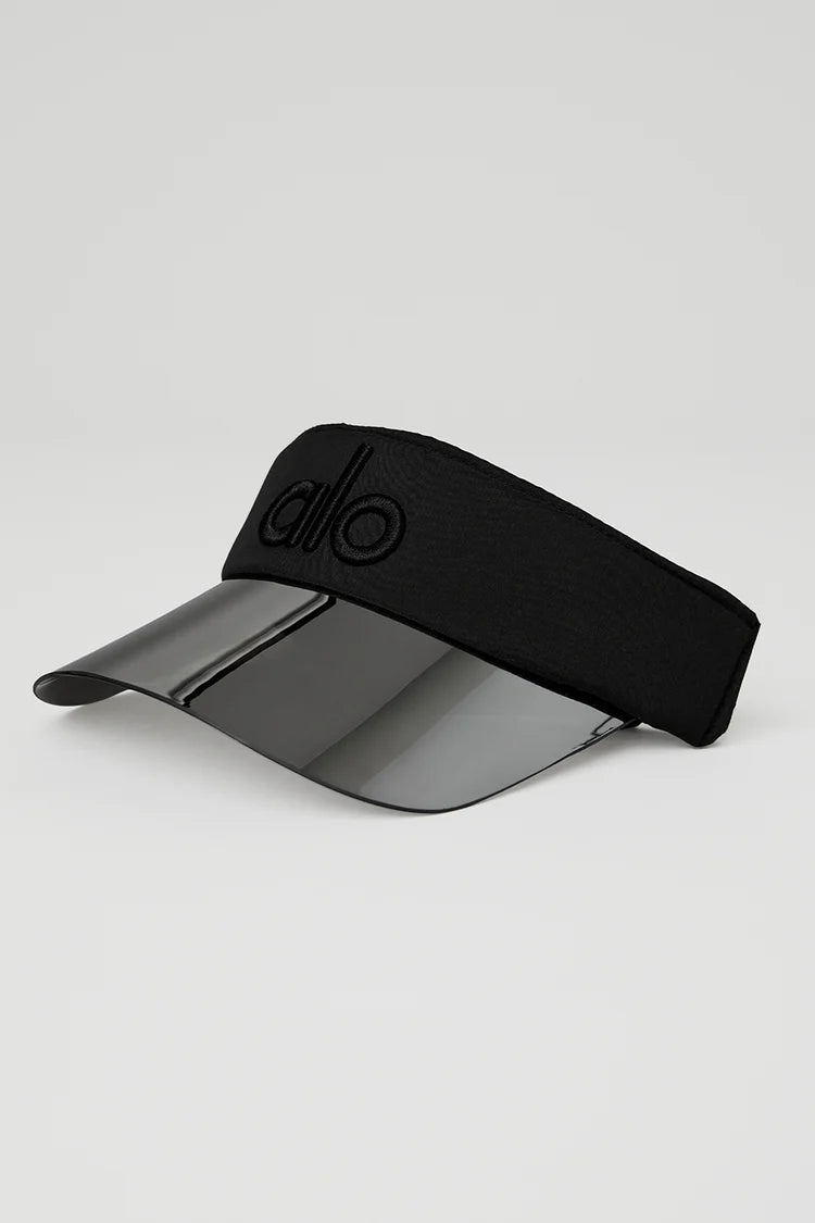 ALO Airlift Solar Visor Black — ALO S | Authentic India
