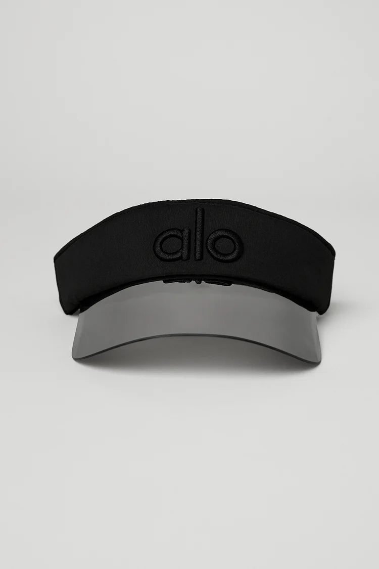 ALO Airlift Solar Visor Black — ALO S | Authentic India