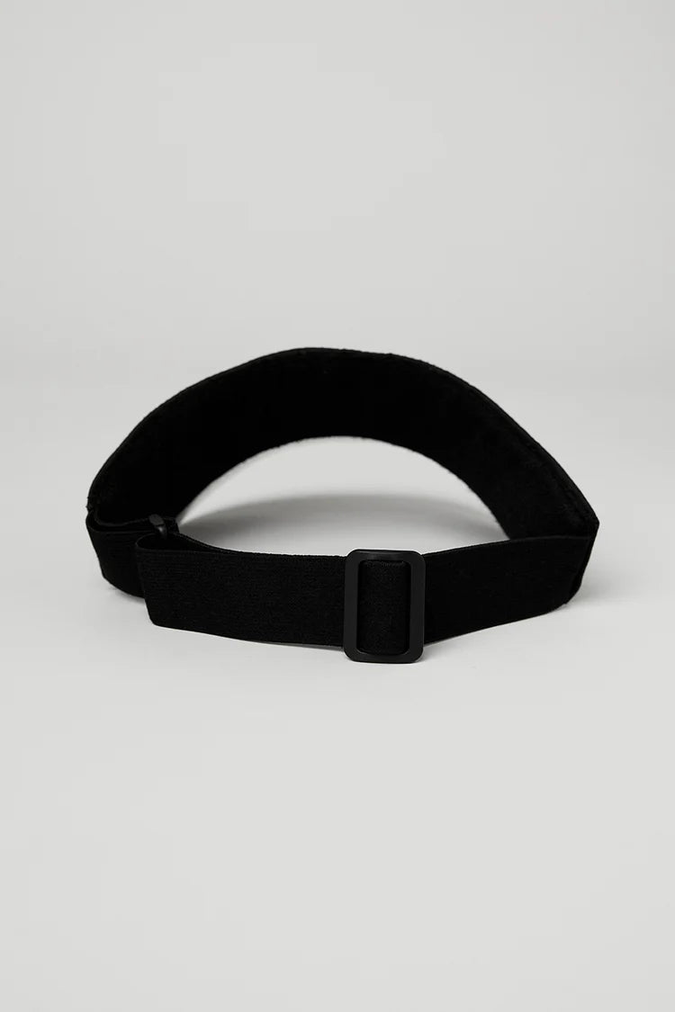 ALO Airlift Solar Visor Black — ALO S | Authentic India