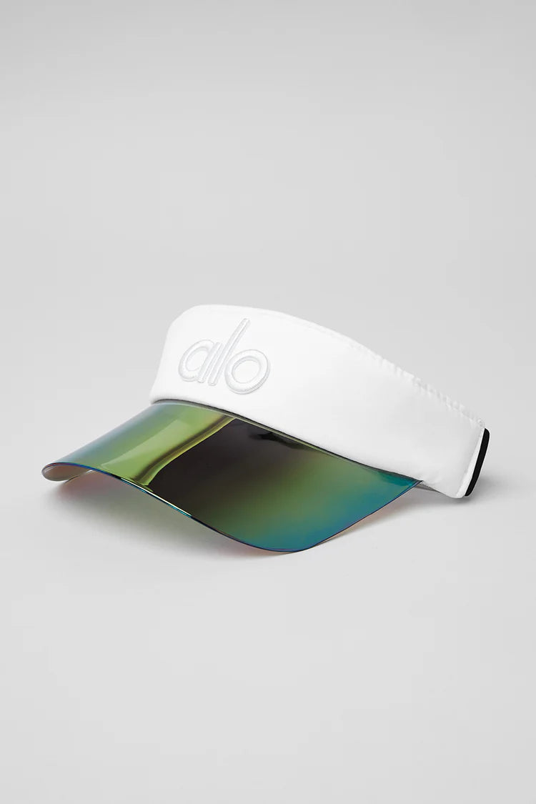 ALO Airlift Solar Visor White — ALO S | Authentic India