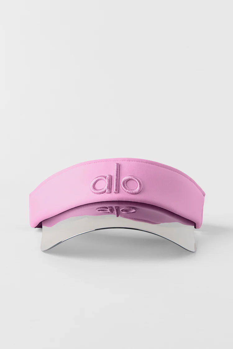 ALO Airlift Solar Visor Candy Heart Pink — ALO S | Authentic India
