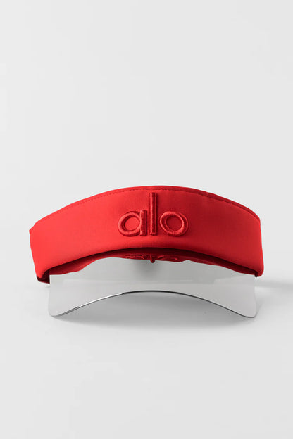 ALO Airlift Solar Visor Bright Red — ALO S | Authentic India