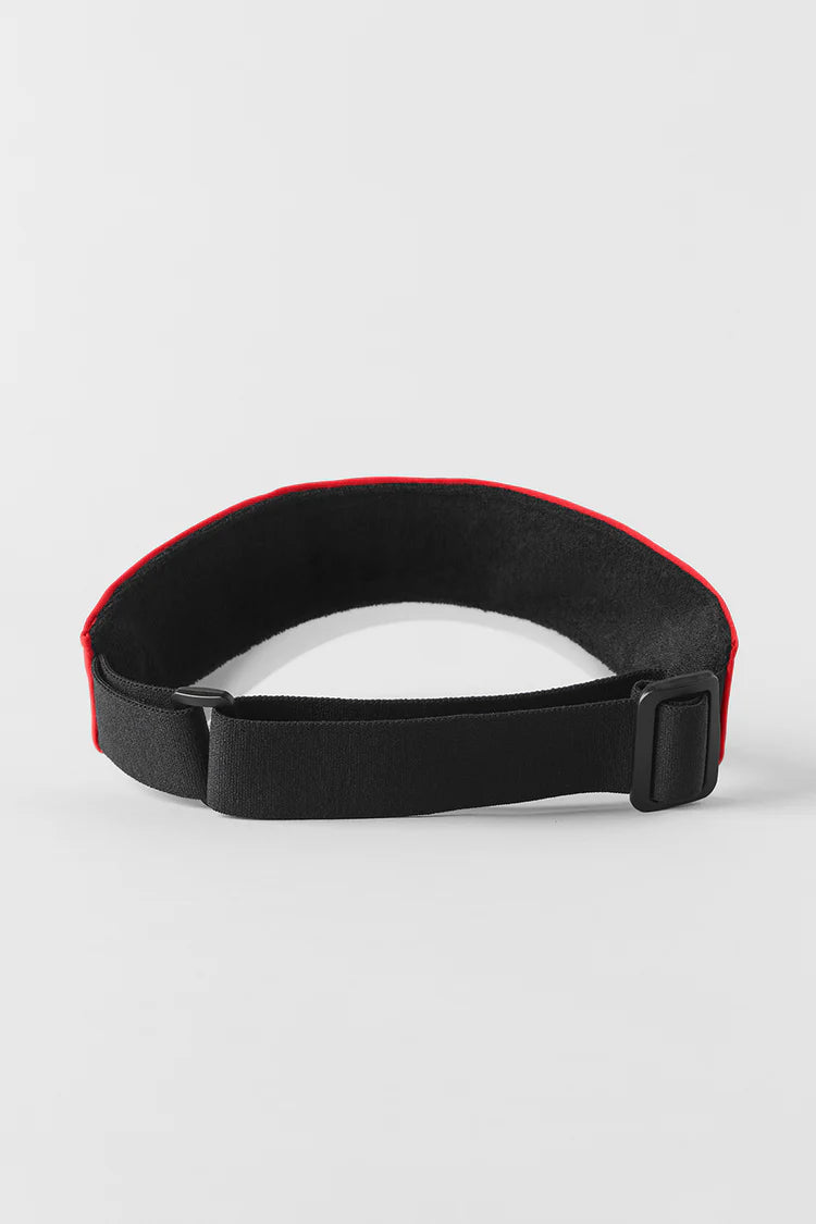 ALO Airlift Solar Visor Bright Red — ALO S | Authentic India