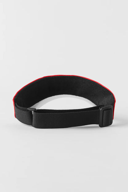 ALO Airlift Solar Visor Bright Red — ALO S | Authentic India
