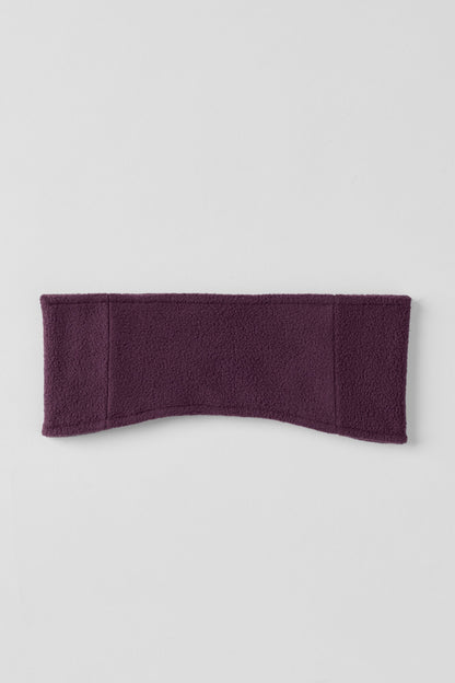 Polar Fleece Ear Warmer - Rich Bordeaux